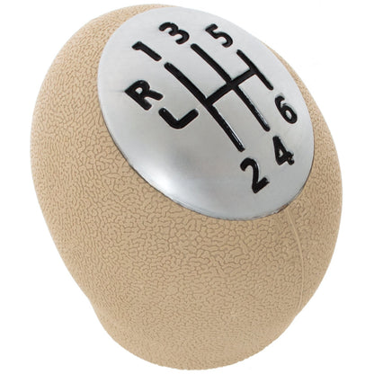Renault Clio III 05-09 gear knob 6-SPEED BEIGE