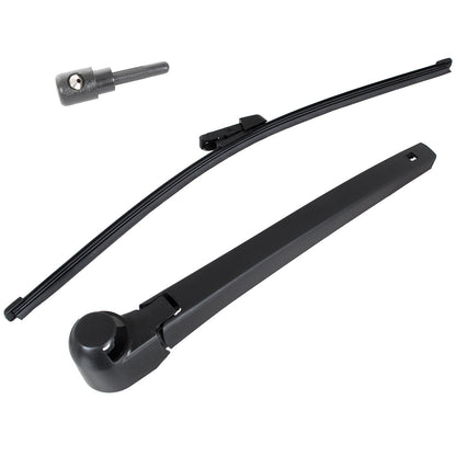 Skoda Superb II COMBI 2008- rear wiper arm + blade + rear window washer nozzle 2 pcs SET