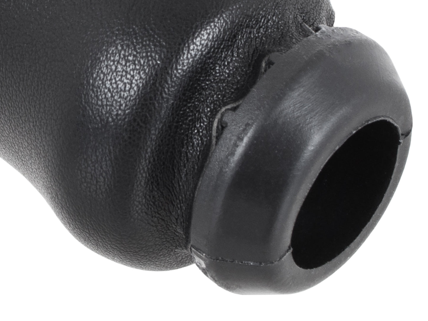 Renault Laguna II 01-07 Gear knob 6-SPEED BLACK LEATHER + CHROME