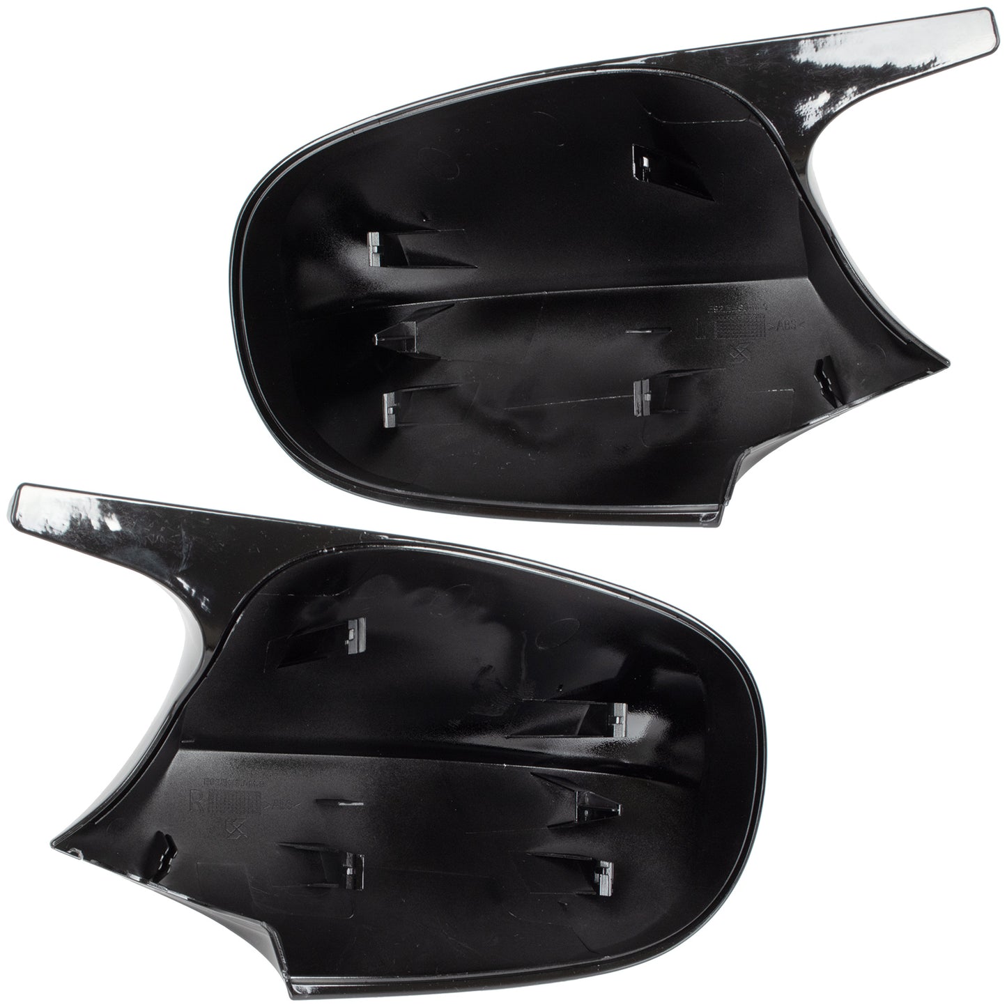 BMW 3 E90 E91 E92 E93 08-13 nakładka lusterka BLACK GLOSSY lewa + prawa 2 szt. KPL