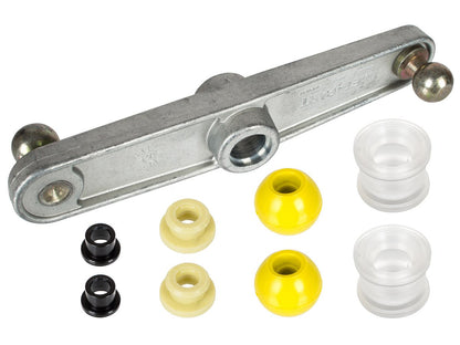 Przedmiot: zestaw naprawczy wybieraka drążka zmiany biegów z łącznikiem
Producent: zamiennik
Samochód: VW T4
Rok produkcji: 1990-2003