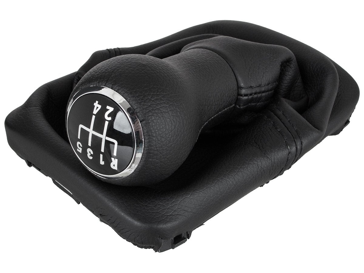 VW New Beetle 98-12 gear knob BLACK + GAITER 5 SPEED