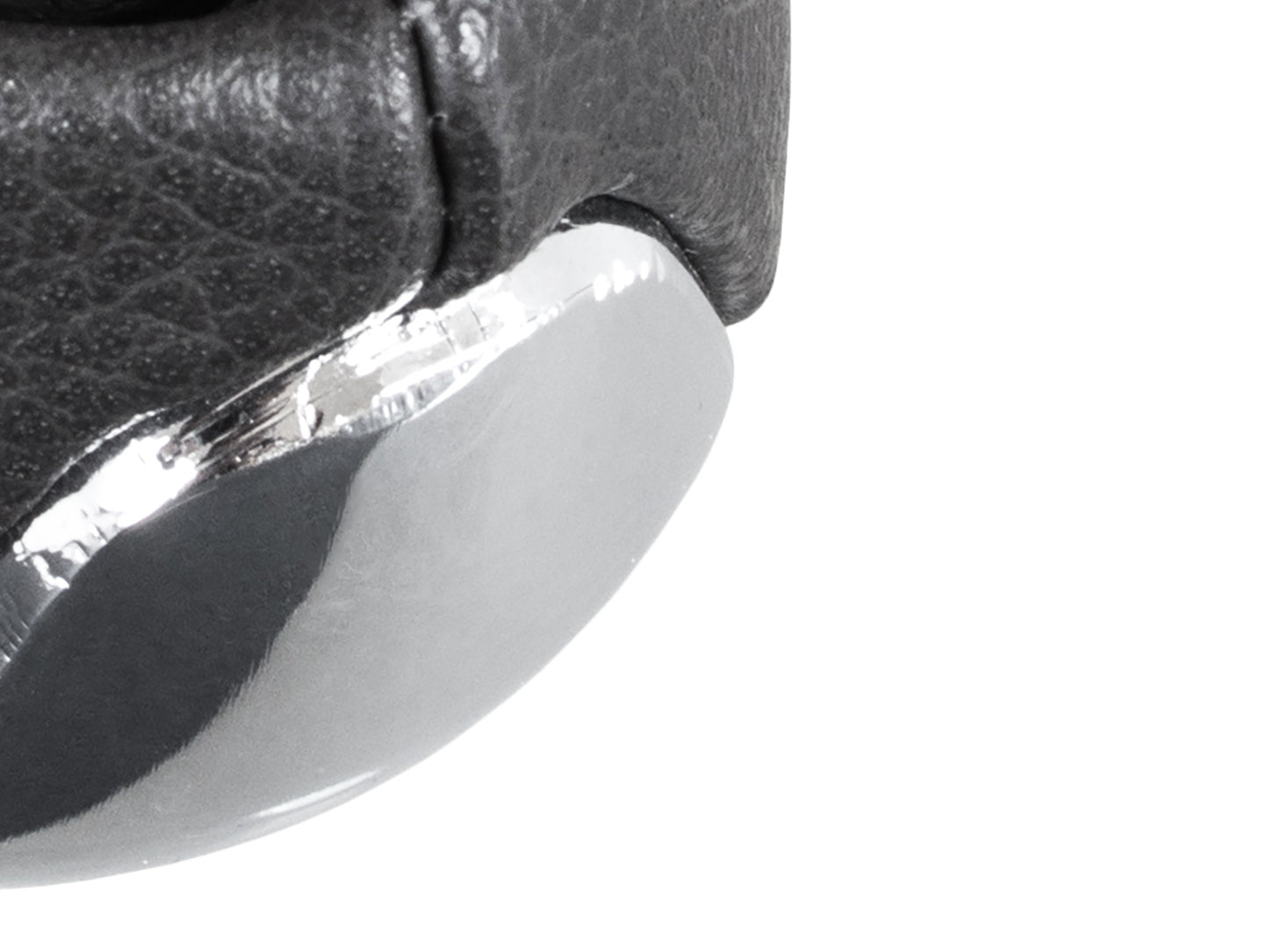 Hyundai Elantra gear knob BLACK + CHROME 5 GEARS