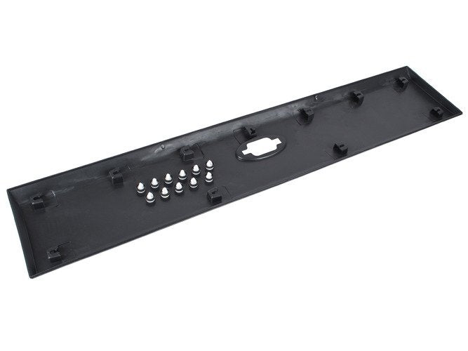 Renault Master III LONG MAX 2010- REAR side molding with marker light cutout, left