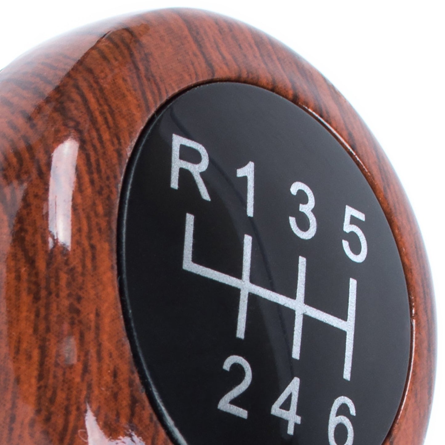 BMW E30 E32 E34 E36 E39 E46 E60 E61 E62 E63 E81 E82 E85 E87 E88 E90 E91 E92 X1 X3 X5 WOOD 6-SPEED gear knob