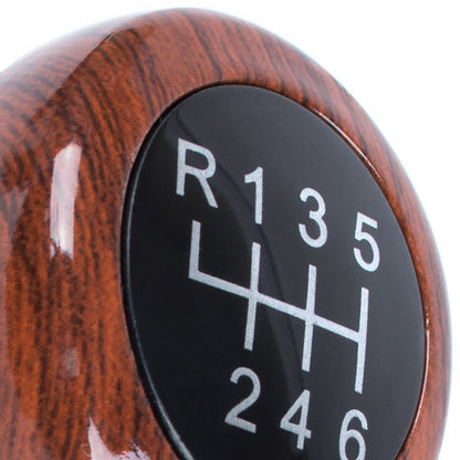 BMW E30 E32 E34 E36 E39 E46 E60 E61 E62 E63 E81 E82 E85 E87 E88 E90 E91 E92 X1 X3 X5 WOOD 6-SPEED gear knob