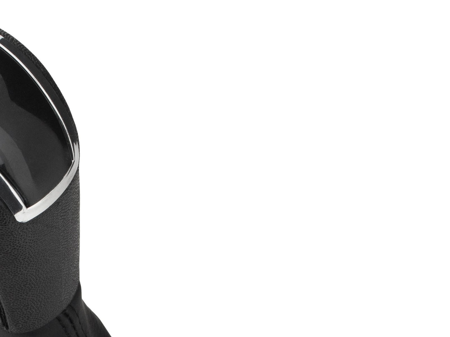 Audi A4 B8 07-15 Gear knob BLACK 5-SPEED + BLACK GAITER