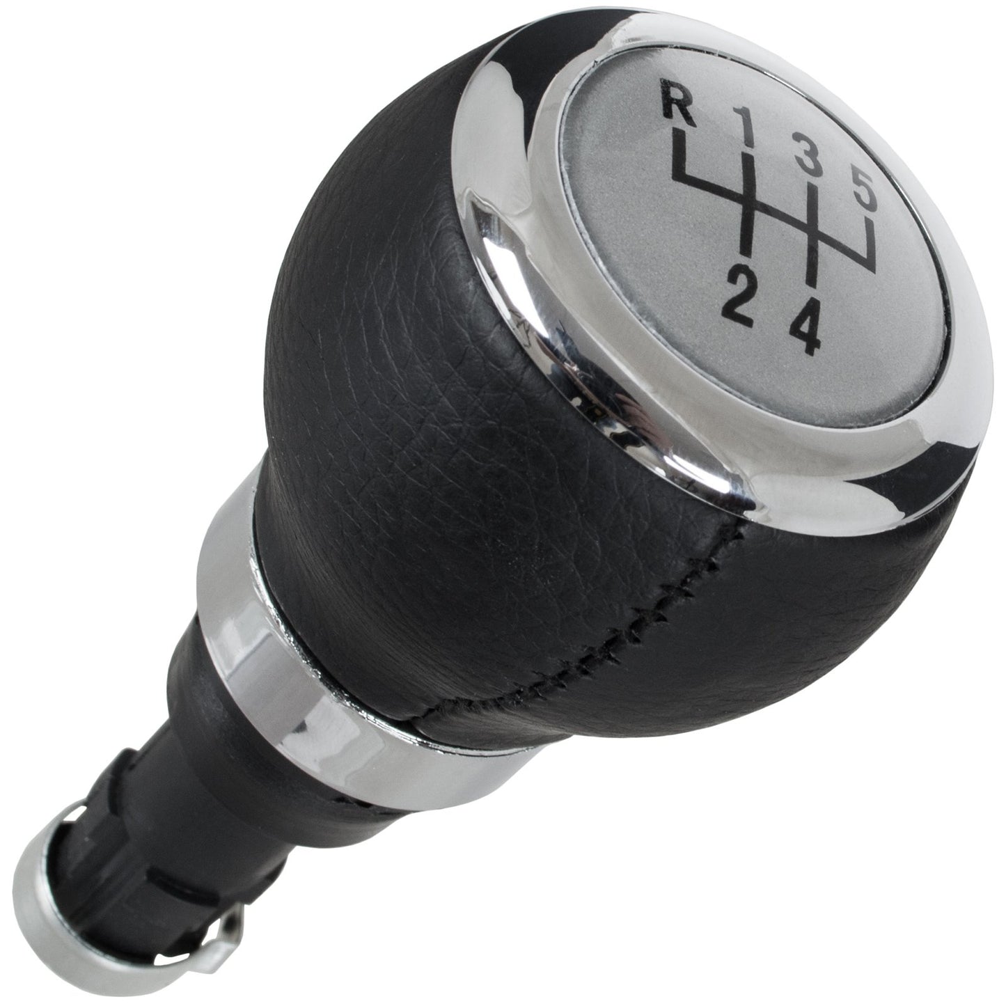 VW Passat B6 05-10 gear knob SILVER 5 SPEED