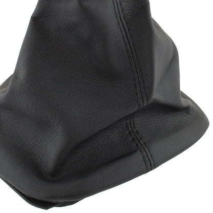 VW Golf IV 98-05 gear knob BLACK 6 GEARS + GAITER 12 MM HOLE