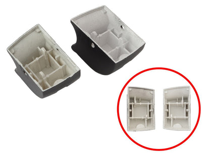 Audi A3 II (8P) 03-13 window switch button covers for left panel, 2 pcs/set.