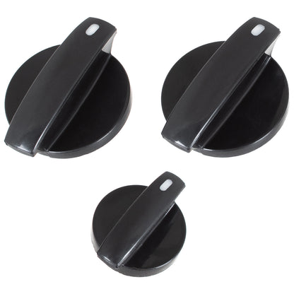 VW Transporter T5 Multivan V 03-10 ventilation/air conditioning panel knobs 3 pcs SET