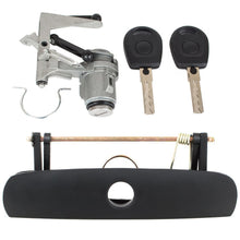 VW Polo IV 9N 01-09 klamka zewnętrzna + wkładka zamka tylnej klapy bagażnika 2 szt. KPL