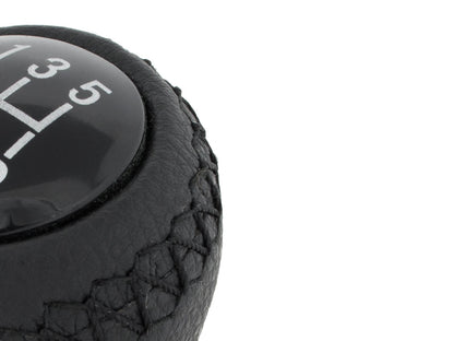 Mazda 3 06-12 gear knob BLACK LEATHER 5 SPEED