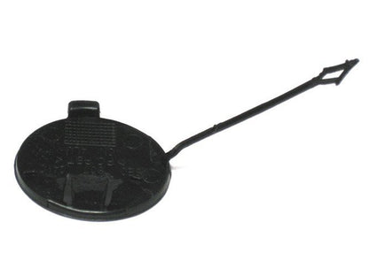 Audi A4 04-07 front bumper tow hook cover BLACK