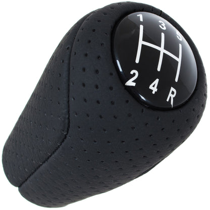 Mazda 3 06-12 gear knob BLACK ECO-LEATHER 5-SPEED