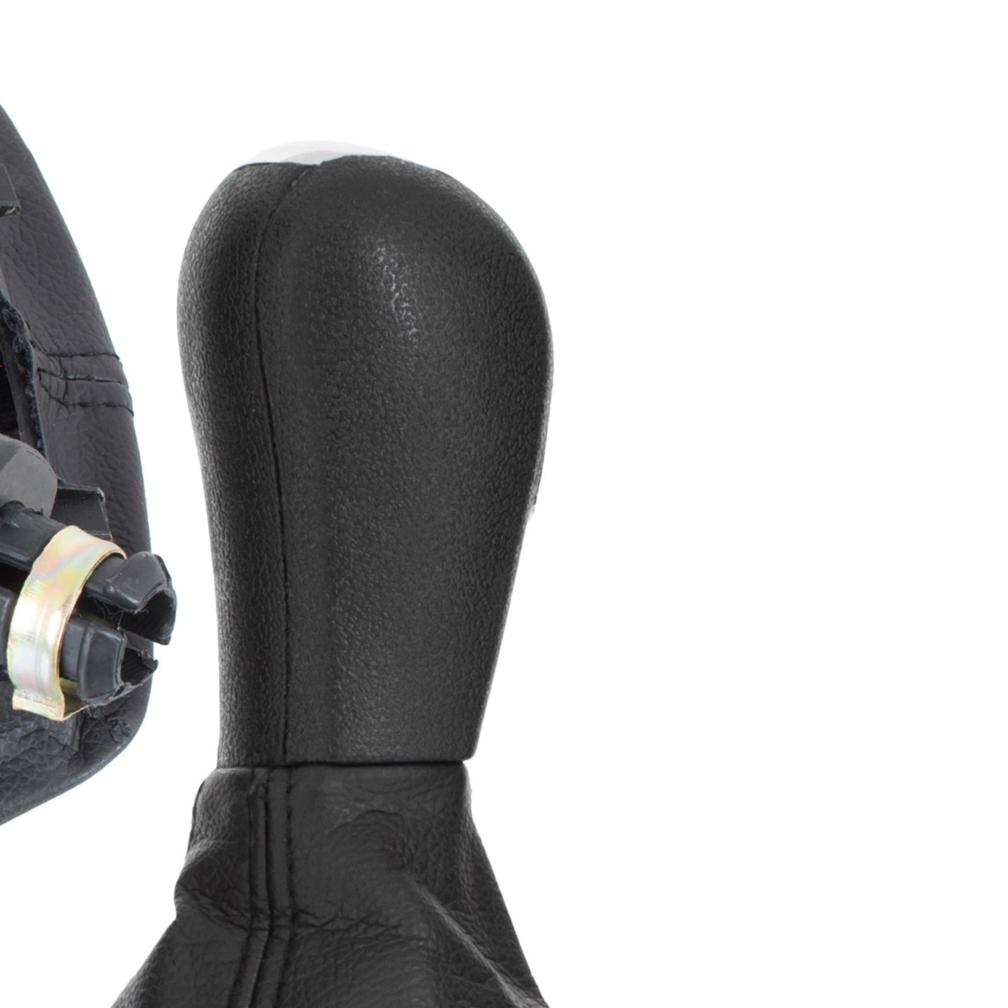 Skoda Octavia II 04-11 Gear knob + gaiter with chrome frame 6 SPEEDS