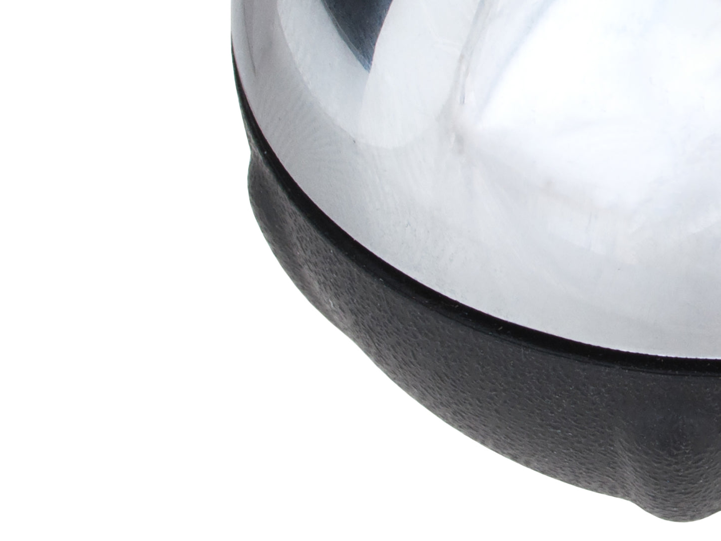 Fiat 500 2007- gear knob CHROME + BLACK 5-SPEED