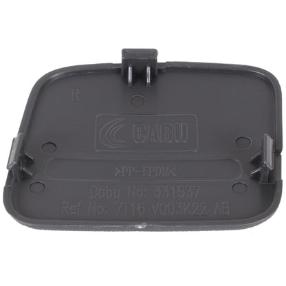 Ford Transit Connect 06-09 tow bar cover front bumper BLACK right