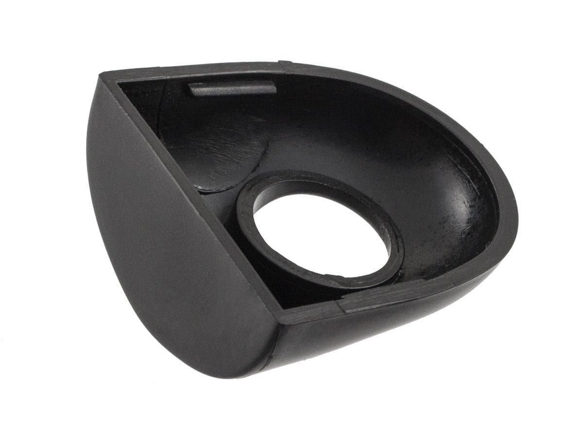 Renault Laguna II 01-07 external door handle cover BLACK WITH HOLE