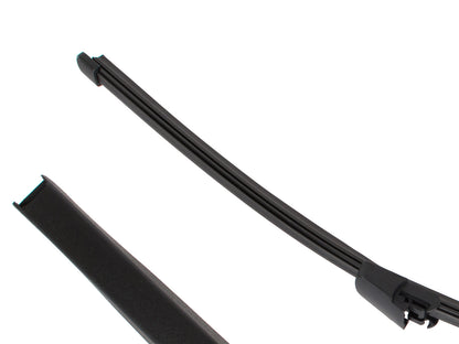 VW T5 Transporter 03-15 rear wiper arm + blade VERSION WITH RIGHT DOORS + rear window washer nozzle 2 pcs SET