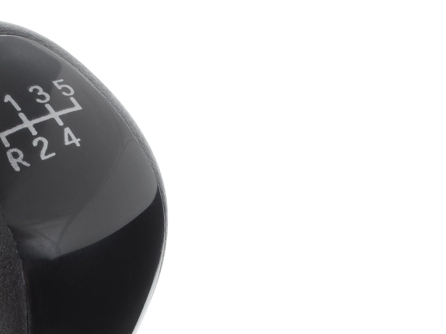 Mercedes W203 C-Class 00-07 gear knob BLACK + GAITER 5 SPEED