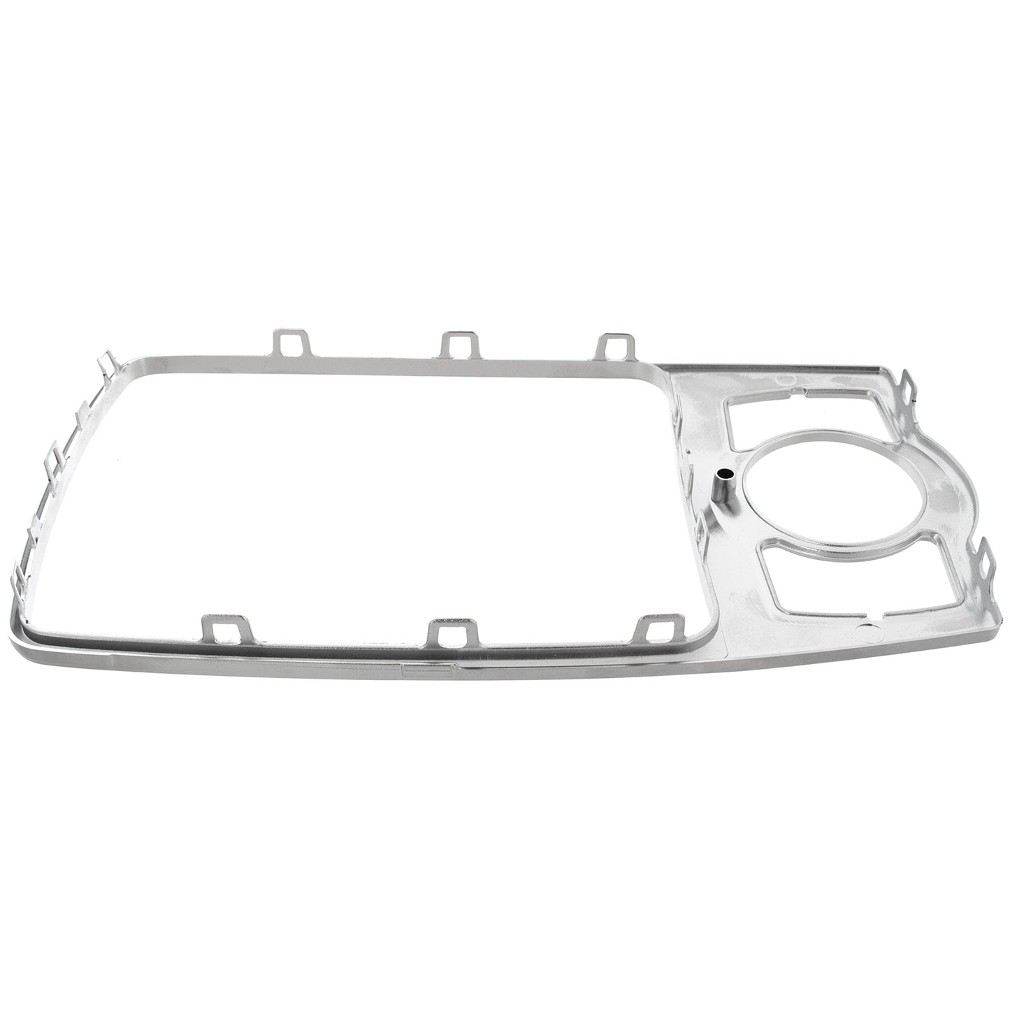 Audi Q7 4L 06-15 center console frame MMI SILVER