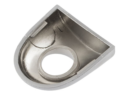 Renault Megane II 02-08 outer door handle cover SILVER WITH HOLE
