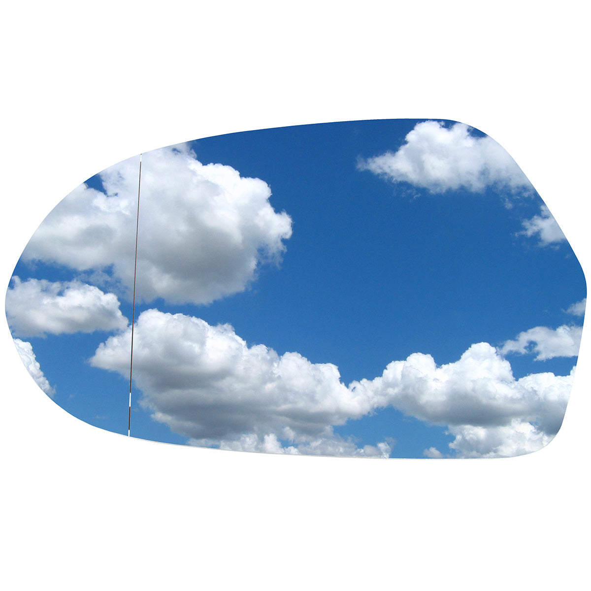 Audi A6 C7 11-18 heated mirror glass left