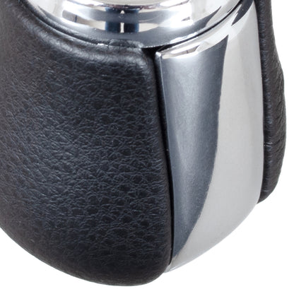 Nissan Almera II N16 00-06 Gear Shift Knob 5-SPEED BLACK ECO-LEATHER + CHROME
