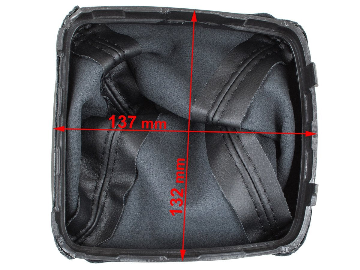 Ford Mondeo IV 07-15 gear lever protective gaiter BLACK + frame