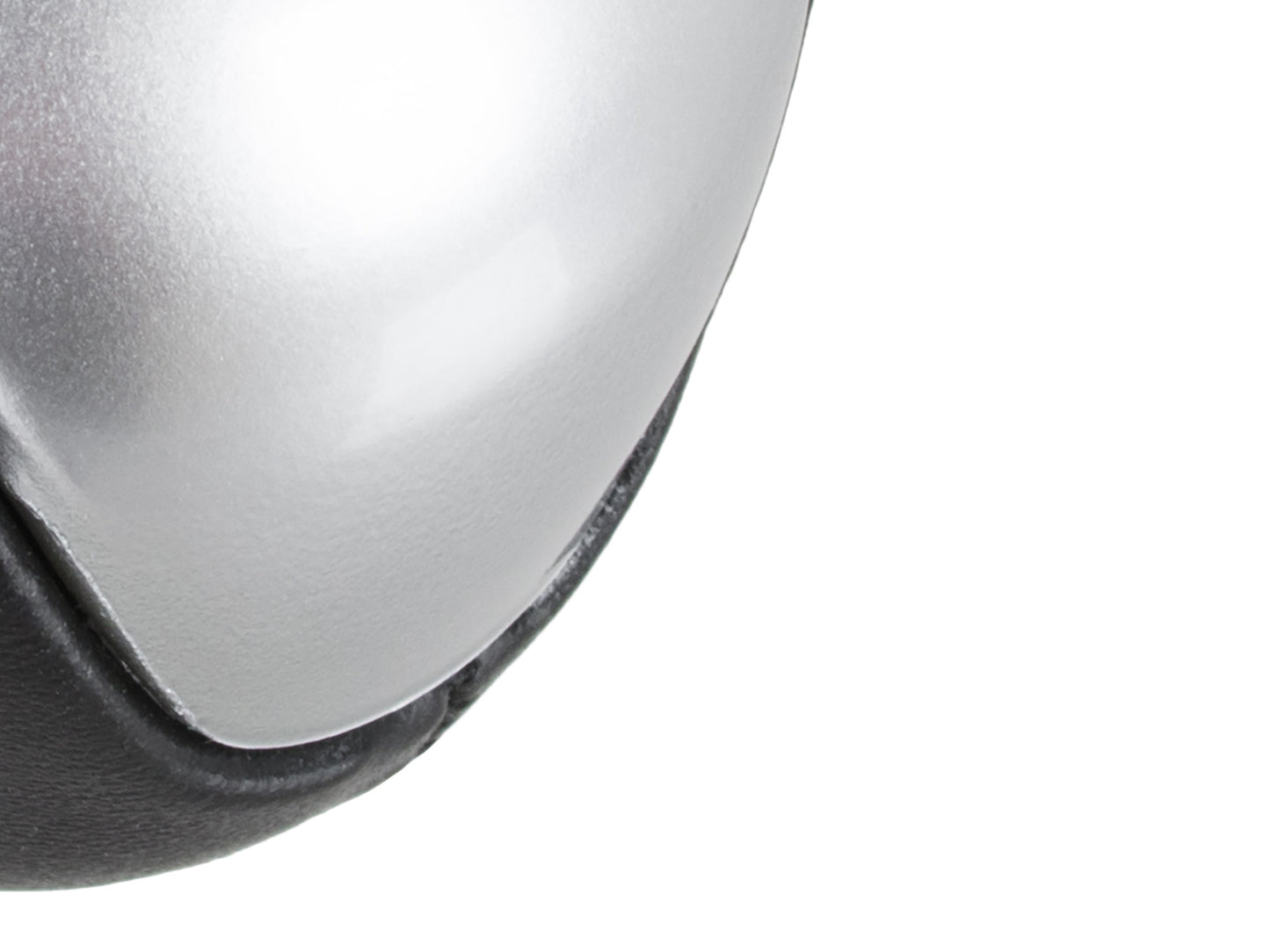 Hyundai Elantra gear knob BLACK + CHROME - SEMI-MATTE 5-SPEED