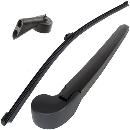 Audi A4 B8 KOMBI 2008 - rear wiper arm + blade + rear window washer nozzle 2 pcs SET