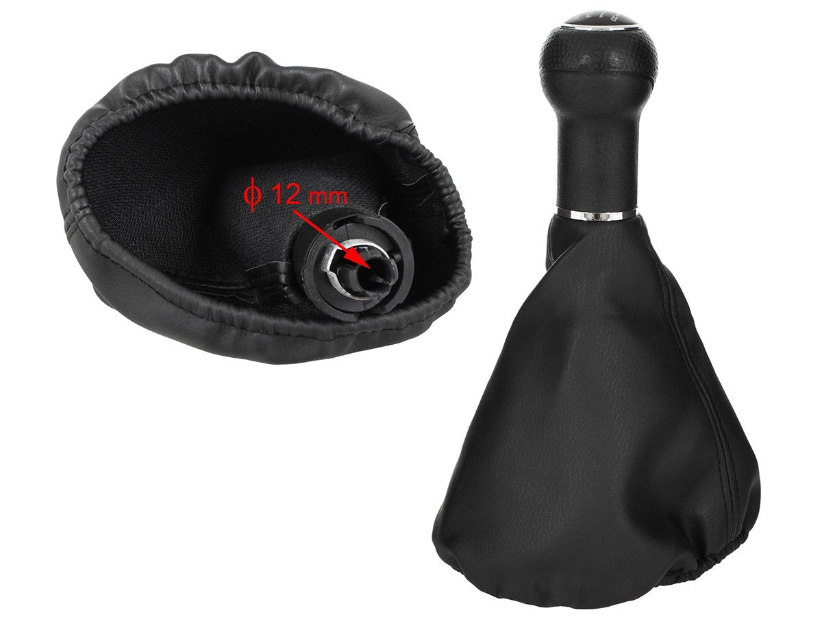 Audi A3 8L 96-03 black gear knob + gaiter 5 SPEED