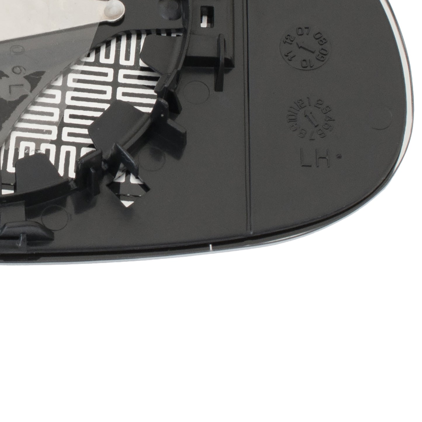 VW Golf VI 08-16 HEATED left mirror insert