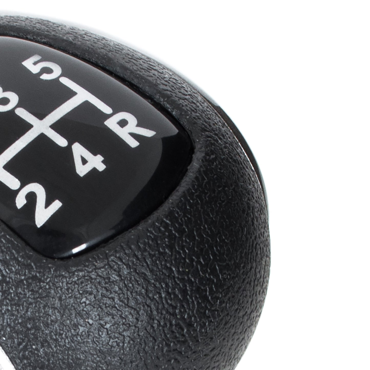 Honda Civic VIII 2005 - GEAR SHIFT KNOB GREY-BLACK 5-SPEED CAP BLACK