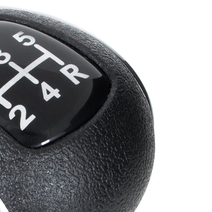 Honda Civic VIII 2005 - GEAR SHIFT KNOB GREY-BLACK 5-SPEED CAP BLACK