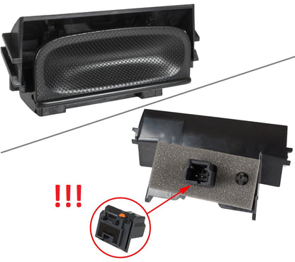 Citroen C4 Grand Picasso 06-13 klamka tylnej klapy bagażnika + stycznik WĄSKA WTYCZKA