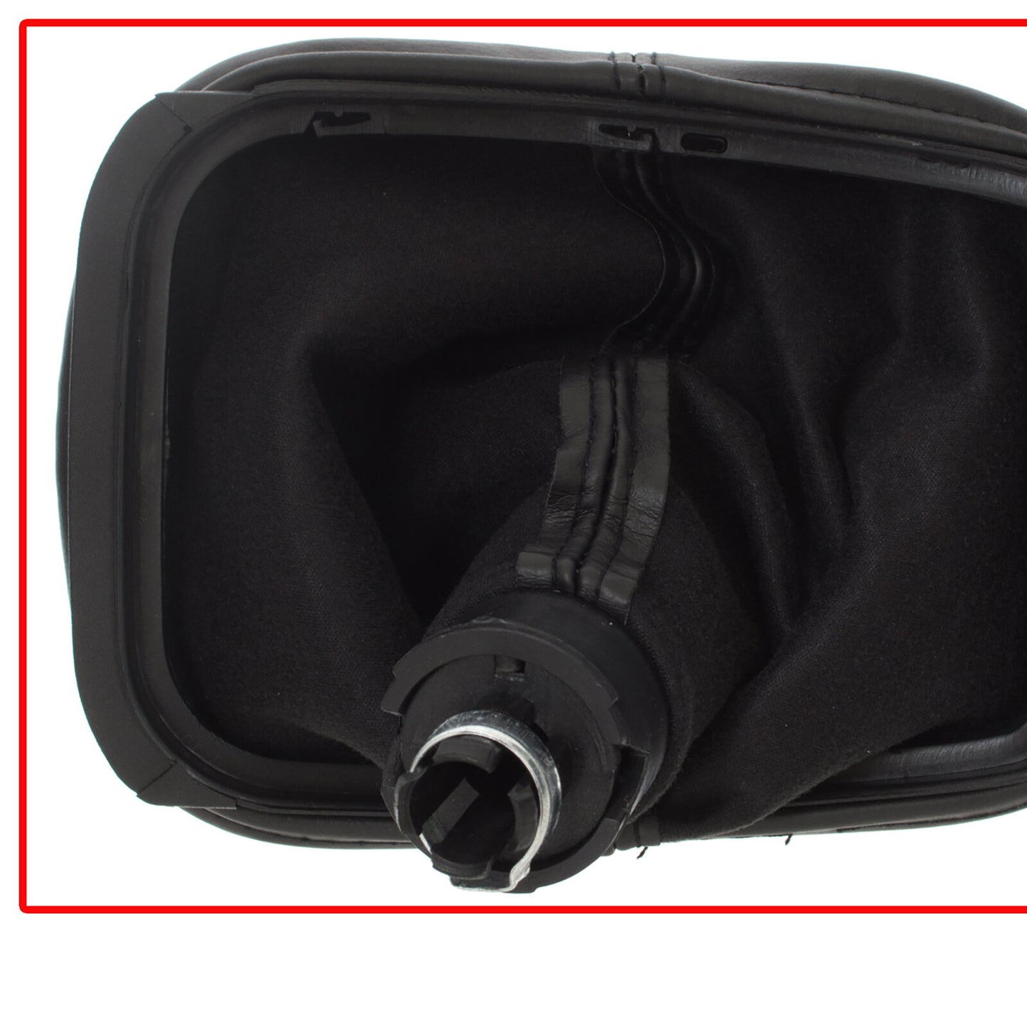 VW Lupo 98-05 gear knob BLACK + GAITER 12 MM HOLE