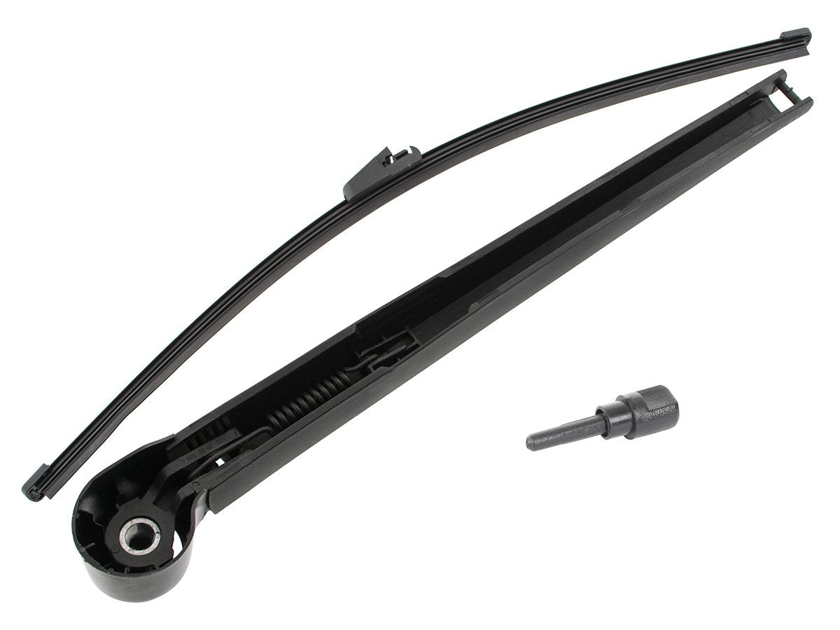 VW T5 Transporter 2006 - rear wiper arm + blade TAILGATE VERSION + rear window washer jet 2 pcs SET