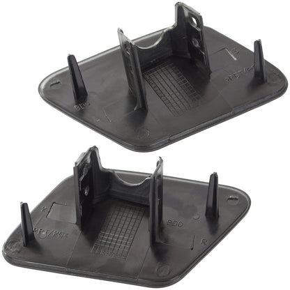 Audi A4 B6 00-04 headlight washer cover BLACK left + right 2 pcs. SET