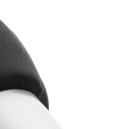 Volvo S60 10-18 gear knob BLACK ECO-LEATHER / SILVER WITHOUT DIAGRAM
