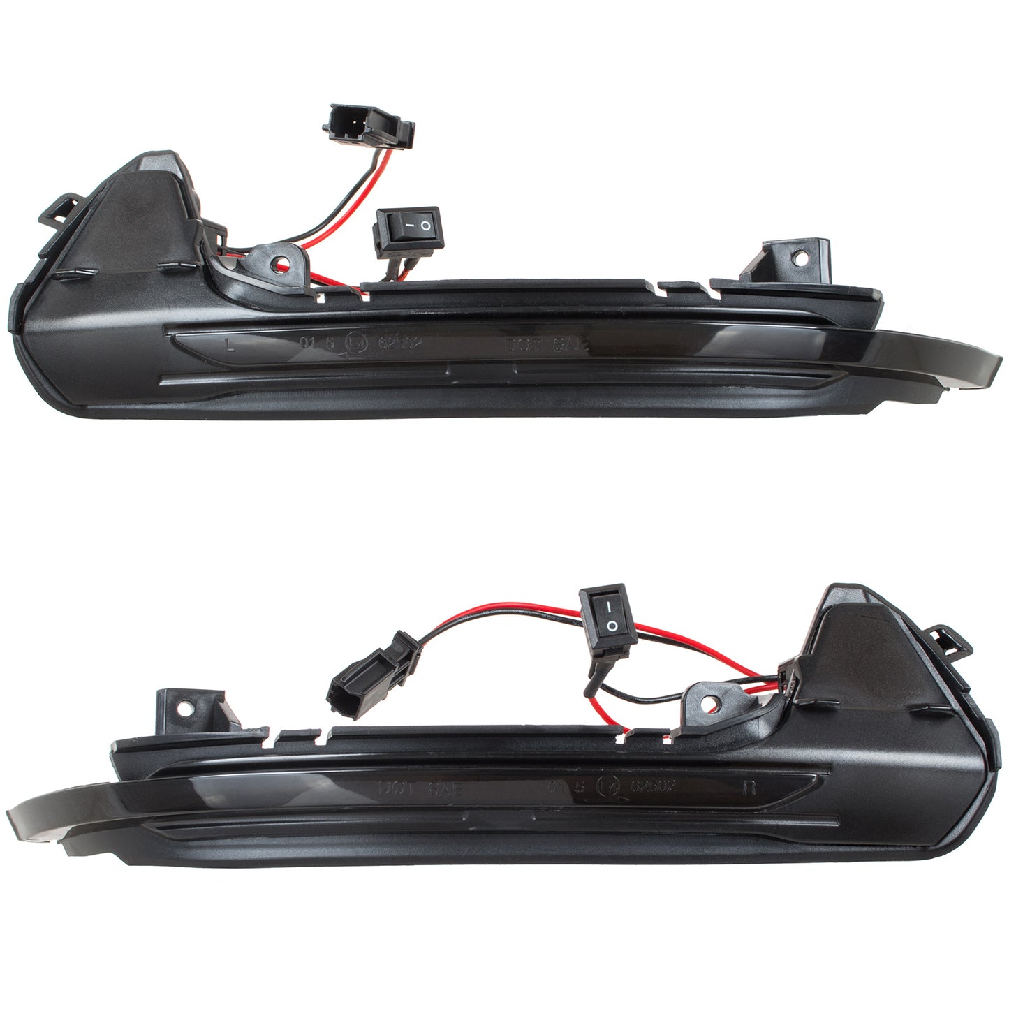 Audi A6 C7 12-18 turn signal in mirror left + right SMOKED DYNAMIC LED 2 pcs. SET