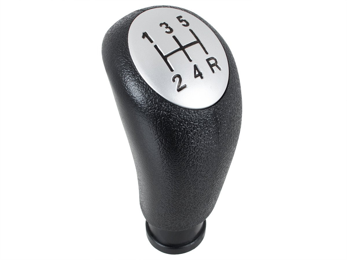 Alfa Romeo 147 00-10 gear knob BLACK + SILVER 5 SPEED