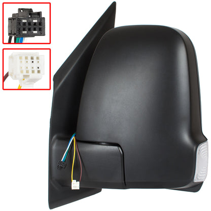 Mercedes Sprinter B907 B910 2018- electric heated door mirror SHORT ARM left