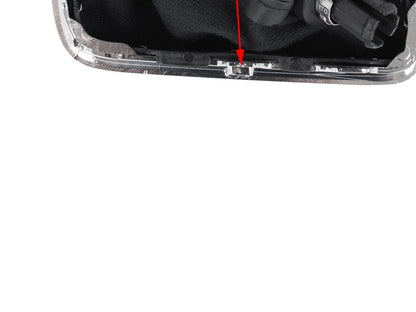VW Sharan 2010- gear knob BLACK 6 SPEED + GAITER HOLE 12 MM