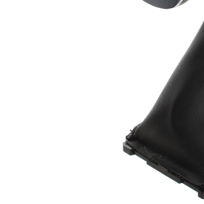 Ford Focus Mk3 FL 14-18 gear knob BLACK ECO-LEATHER + BLACK + gaiter with frame 6 SPEEDS