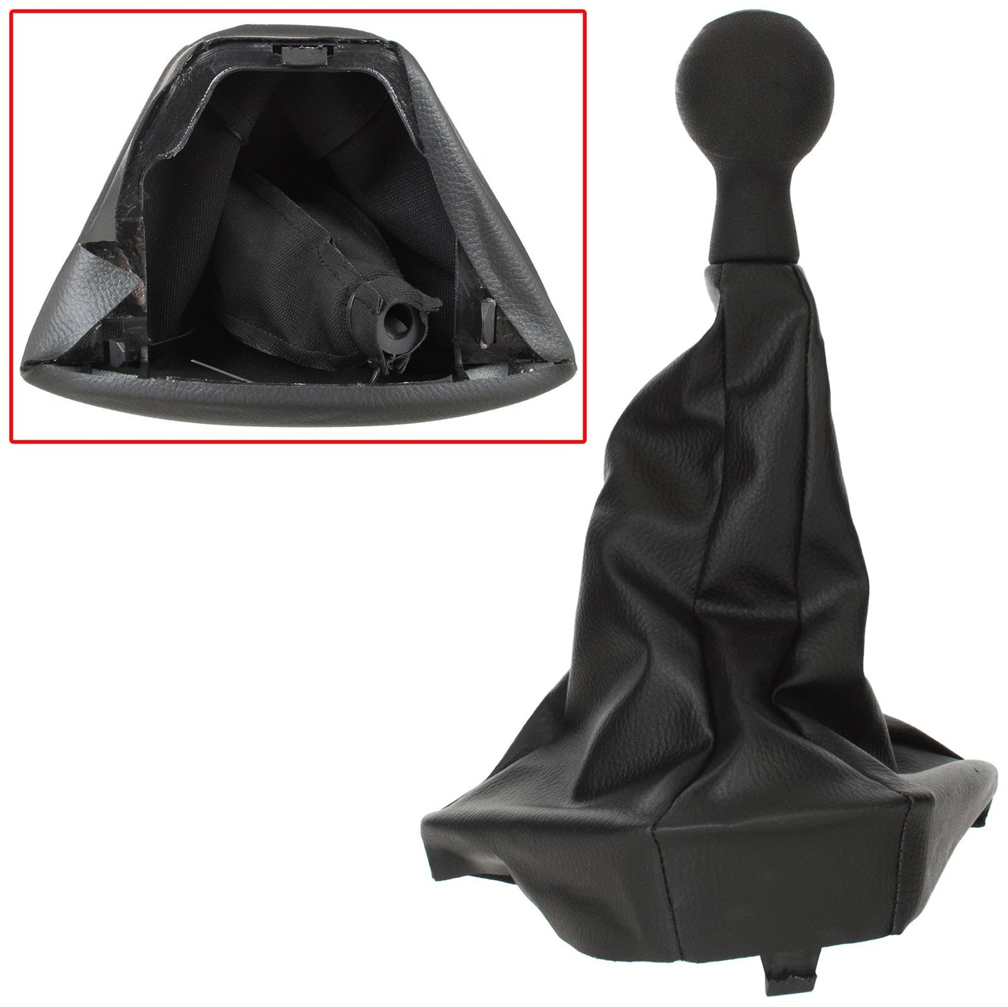 Fiat Doblo I 00-09 gear knob + gaiter