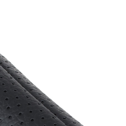 BMW E34 E36 E38 E39 E46 E60 E61 E87 E90 X3 X5 gear shift knob BLACK PERFORATED LEATHER 5 SPEED