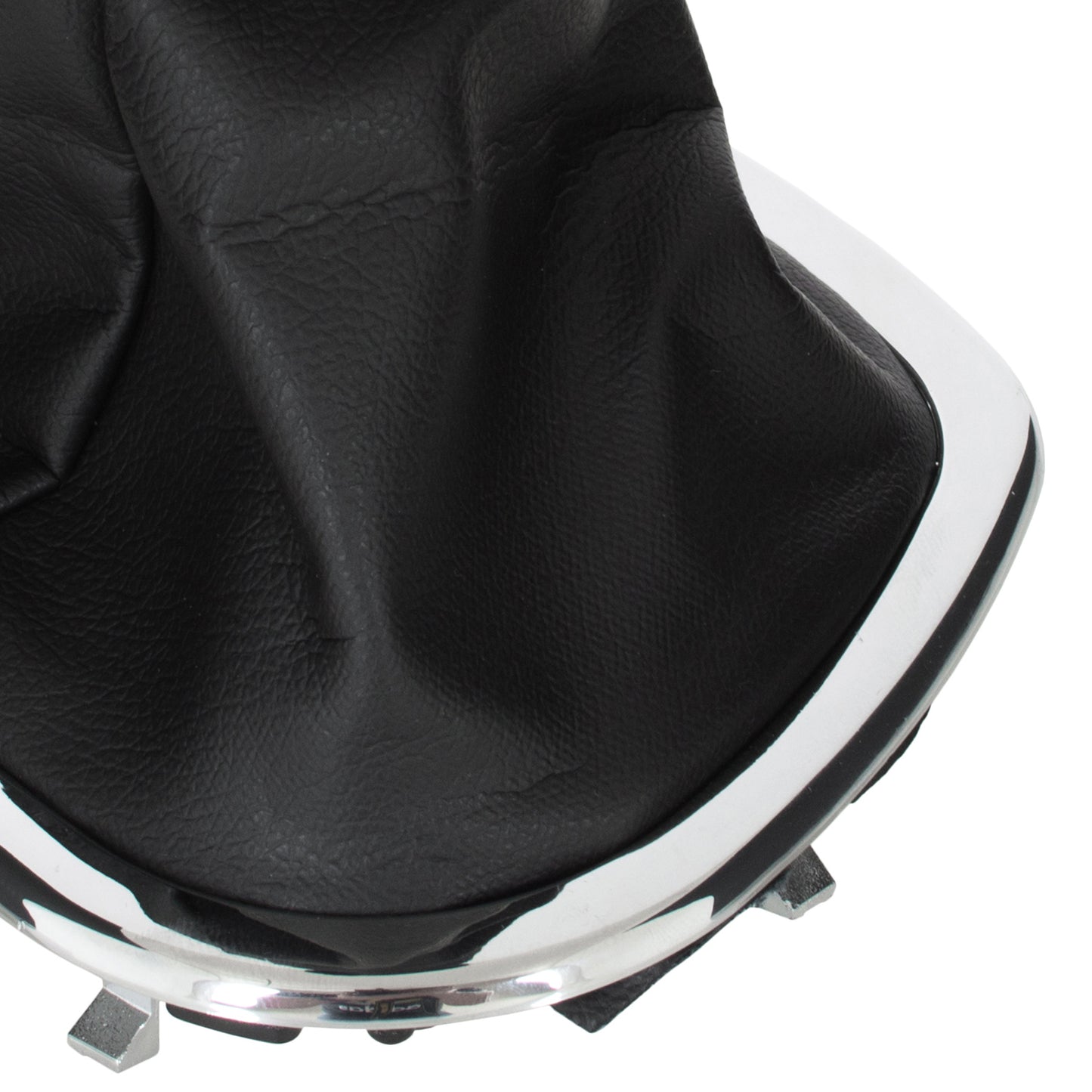 Renault Trafic III 14-19 Gear Knob BLACK / CHROME + BLACK GAITER WITH CHROME FRAME 6-SPEED