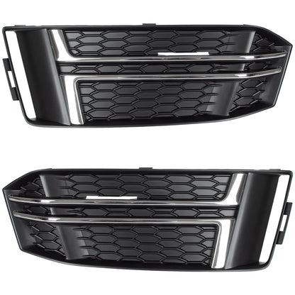 Audi A4 B9 S-LINE 15-19 front bumper grille left + right 2 pcs. SET